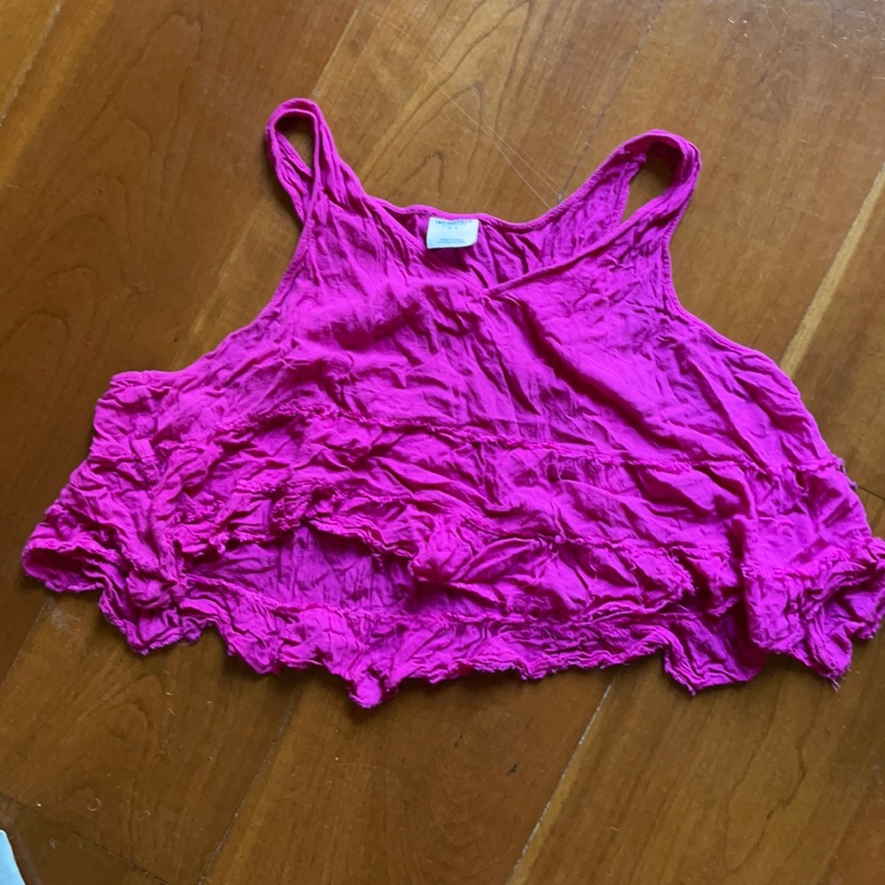 Free People Intimately size Med Fuchsia colored